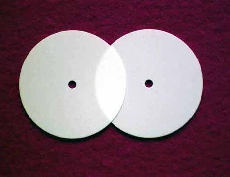 Ronden aus Al2O3 Keramik 0.2mm stark laserschneiden