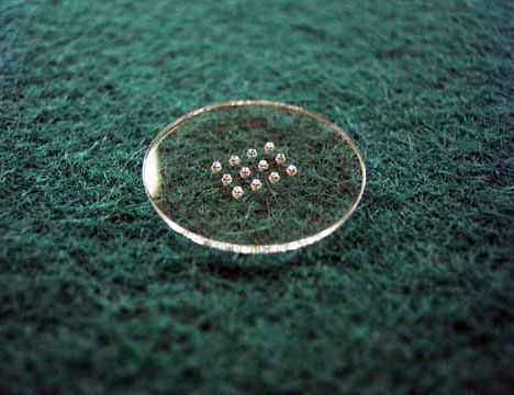 Laserbohren Quarzglas 002