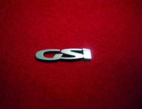 GSI Logo laserschneiden und Oberfläche polieren