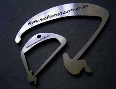 Laserbeschriftung Edelstahl Logos