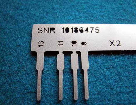 Bronze CuSn6 Bleche mit dem Laser schneiden und Gravieren