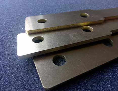 Laserteile aus Messing 3mm stark